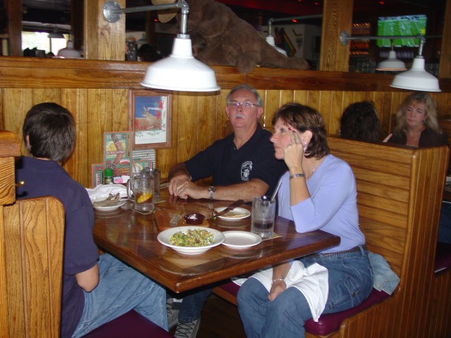 Deputy Chief Taylor with his family 